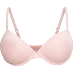 Biustonosz usztywniany bonprix jasnoróżowy. Różowe biustonosze bonprix, w paski. Za 54,99 zł.
