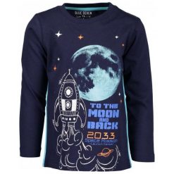 Blue Seven Koszulka Chłopięca Z Rakietą 98 Niebieski. Niebieskie t-shirty chłopięce Blue Seven. Za 49,00 zł.