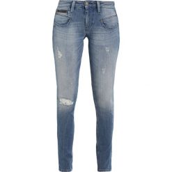 Freeman T. Porter ALEXA Jeansy Slim Fit blue. Niebieskie rurki damskie Freeman T. Porter, z elastanu. W wyprzedaży za 407,20 zł.