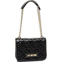 Torebka LOVE MOSCHINO - JC4000PP1ALA0000 Nero. Czarne torebki klasyczne damskie Love Moschino, bez wzorów, ze skóry ekologicznej, wizytowe, bez dodatków. Za 949,00 zł.