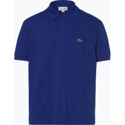 Lacoste - Męska koszulka polo, niebieski. Niebieskie koszulki polo Lacoste, l, z aplikacjami, z bawełny. Za 379,95 zł.