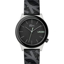 Zegarek LACOSTE - Motion 2010937 Black/Black. Czarne zegarki męskie Lacoste. W wyprzedaży za 349,00 zł.