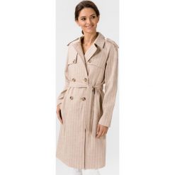 Vero Moda Poppy Płaszcz Beżowy. Brązowe kurtki damskie Vero Moda, m, bez wzorów, z bawełny. Za 307,95 zł.