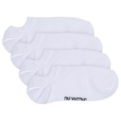 ONLY&SONS Męskie skarpety Neak Sock-4 Pack Noos White. Białe skarpetki męskie Only&Sons, bez wzorów. W wyprzedaży za 44,00 zł.