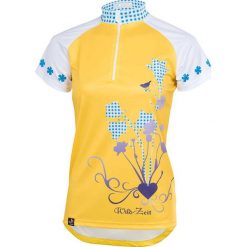 T-shirty damskie: Koszulka funkcyjna „Franzi” w kolorze żółtym