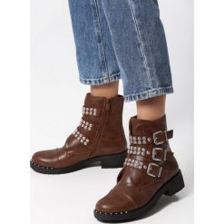 Camelowe Botki Hindmarsh. Brązowe botki damskie Multu. Za 39,99 zł.