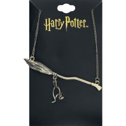 Harry Potter Nimbus 2000 Naszyjnik złoty. Żółte naszyjniki damskie Harry Potter, złote. Za 62,90 zł.