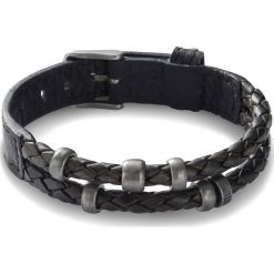 Fossil - Bransoletka. Czarne bransoletki męskie Fossil. Za 259,90 zł.