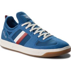 Sneakersy POLO RALPH LAUREN - Court200 809711474001 Indigo. Niebieskie sneakersy męskie Polo Ralph Lauren, na co dzień, bez wzorów, ze skóry ekologicznej, bez zapięcia. W wyprzedaży za 389,00 zł.