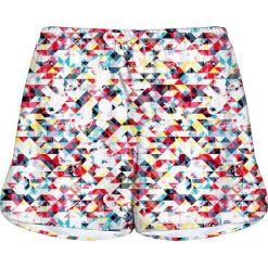 Spodenki sportowe męskie: Colour Pleasure Spodenki damskie CP-020 16 biało-czerwone r. M-L