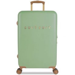 SuitSuit Walizka podróżna TR zielony. Zielone walizki Suitsuit, bez wzorów, sportowe. Za 671,00 zł.