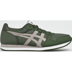 Asics Tiger - Buty Curreo II. Zielone buty sportowe męskie Asics Tiger, z gumy, na sznurówki, asics tiger. W wyprzedaży za 199,90 zł.