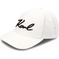 Czapki damskie: Czapka z daszkiem KARL LAGERFELD - 86KW3412 White