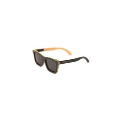 Okulary przeciwsłoneczne męskie aviatory: Tochtli / BLACK Bambusowe okulary