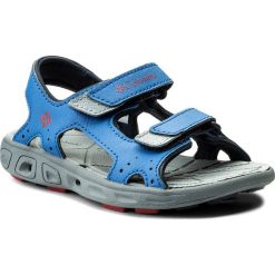 Sandały COLUMBIA - Childrens Techsun Vent BC4566 Stormy Blue/Mountain Red 426. Niebieskie sandały chłopięce Columbia, ze skóry ekologicznej, bez zapięcia. Za 169,99 zł.