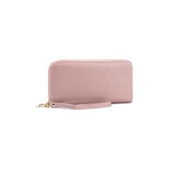 ACCCESSORIES 1W1-023-AW19. Różowe portfele damskie ACCCESSORIES, bez wzorów, ze skóry ekologicznej. Za 39,99 zł.