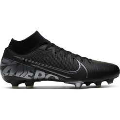 Buty piłkarskie Nike Mercurial Superfly 7 Academy FG/MG M AT7946-001. Czarne buty sportowe męskie Nike, z materiału, bez zapięcia, do piłki nożnej. W wyprzedaży za 429,00 zł.