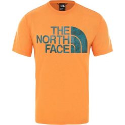 Koszulka The North Face Reaxion Easy T94CDVKL9 - pomarańczowy. Pomarańczowe koszulki męskie The North Face, s, bez wzorów, bez kołnierzyka, bez rękawów. Za 145,99 zł.