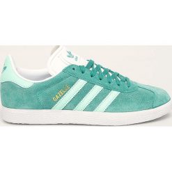 Adidas Originals - Buty Gazelle. Buty sportowe damskie adidas Originals, bez wzorów, ze skóry, sportowe. W wyprzedaży za 249,90 zł.