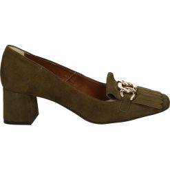 Czółenka - 2646 CAM VER9. Brązowe buty ślubne damskie Venezia, ze skóry. Za 199,00 zł.