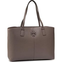 Torebka TORY BURCH - Mcgraw Tote 64454 Silver Maple 963. Pomarańczowe torebki klasyczne damskie Tory Burch, bez wzorów, ze skóry, bez dodatków. W wyprzedaży za 1559,00 zł.