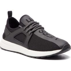 Sneakersy VERSACE JEANS - E0YTBSD1 70922 899. Czarne sneakersy męskie Versace Jeans, na co dzień, bez wzorów, z jeansu, eleganckie, bez zapięcia. Za 689,00 zł.