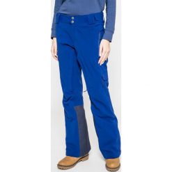 Columbia - Spodnie snowboardowe Powder Keg. Niebieskie spodnie damskie Columbia, l, z elastanu. W wyprzedaży za 319,90 zł.