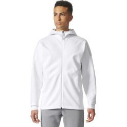 Bluzy męskie: Adidas Bluza męska ZNE DUO Hoody biała r. S (BR6611)