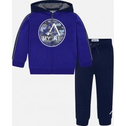 Mayoral - Dres dziecięcy 92-134 cm. Niebieskie spodnie chłopięce Mayoral, z nadrukiem, z elastanu. Za 166,90 zł.