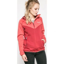 Salewa - Bluza. Niebieskie bluzy damskie marki Salewa, bez wzorów, z elastanu, bez rękawów, z kapturem. W wyprzedaży za 299,90 zł.