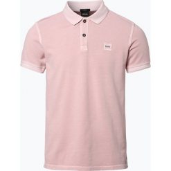 BOSS Casual - Męska koszulka polo – Prime, różowy. Czerwone koszulki polo męskie marki BOSS Casual, m, z aplikacjami. Za 299,95 zł.