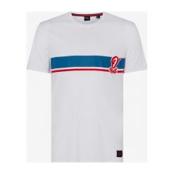 O'Neill Sherman Koszulka Biały. Białe podkoszulki męskie O'Neill, s, bez wzorów, z bawełny, bez kołnierzyka, z krótkim rękawem, krótkie. Za 111,95 zł.