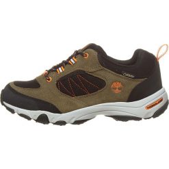 Skórzane buty turystyczne w kolorze oliwkowym. Buty trekkingowe damskie Timberland. W wyprzedaży za 166,95 zł.