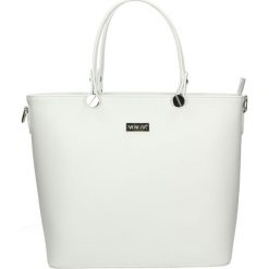 Torba - 100-165-O R B. Szare torebki klasyczne damskie Venezia, ze skóry. Za 379,00 zł.