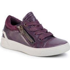 Sneakersy ECCO - Ginnie 73652201276 Mauve. Fioletowe półbuty dziewczęce ecco, na sznurówki. Za 389,00 zł.