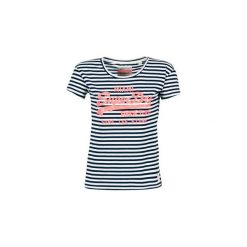 T-shirty z krótkim rękawem Superdry VINTAGE LOGO STRIPE. Niebieskie t-shirty damskie Superdry, l. Za 119,20 zł.