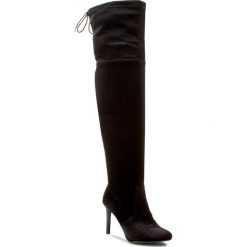 Muszkieterki CARINII - B3913 J29-000-000-B16. Czarne buty zimowe damskie marki Carinii, z materiału. W wyprzedaży za 219,00 zł.