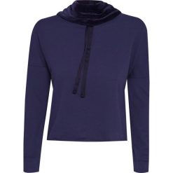 Bluza DEHA DANCE. Niebieskie bluzy damskie Deha, bez wzorów, z elastanu, bez rękawów, bez kaptura. W wyprzedaży za 111,00 zł.