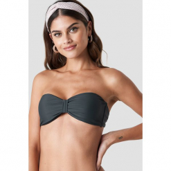 NA-KD Swimwear Góra bikini bandeau - Grey. Szare bikini NA-KD Swimwear. Za 60,95 zł.