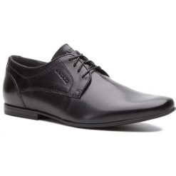 Półbuty LASOCKI FOR MEN - MB-BLANCHARD-02 Black. Czarne buty wizytowe męskie Lasocki For Men, ze skóry, bez zapięcia. Za 159,99 zł.