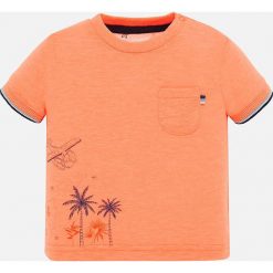 Mayoral - T-shirt dziecięcy 68-98 cm. T-shirty chłopięce Mayoral, z nadrukiem, z bawełny, bez rękawów. Za 55,90 zł.