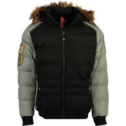 Kurtka zimowa "Caimpo" w kolorze granatowym. Niebieskie płaszcze zimowe męskie Geographical Norway Men, s, bez wzorów, bez kaptura. W wyprzedaży za 287,95 zł.