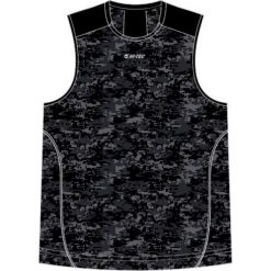 Hi-tec Koszulka męska Doram Black/Grey Pixel Camo Print/Anthracite r. XL. Czarne koszulki sportowe męskie marki Hi-tec, m. Za 47,12 zł.