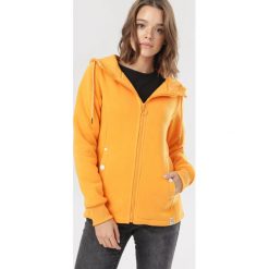 Żółta Bluza Peririko. Żółte bluzy damskie Born2be, s, bez wzorów, bez rękawów, bez kaptura. Za 99,99 zł.