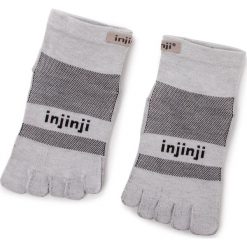 Skarpety Niskie Unisex INJINJI - 201130 Gray. Szare skarpetki damskie Injinji, bez wzorów, z poliesteru. Za 54,99 zł.