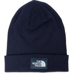 Czapka THE NORTH FACE - Dockwkr Rcyld Beanie T93FNT3VW Urbnavy/Blwngtl. Niebieskie czapki męskie The North Face, z aplikacjami, z elastanu. Za 99,00 zł.