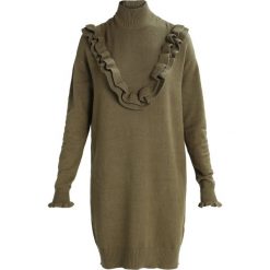 Sukienki: Vero Moda Tall VMBRAWLEY SVEA Sukienka dzianinowa dark olive