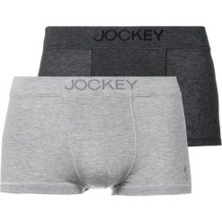 Jockey SHORT TRUNK 2 PACK Panty anthracite. Szare bokserki męskie marki Jockey, z elastanu. Za 129,00 zł.