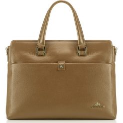 Torba na laptopa. Czarne torby na laptopa Wittchen, w paski, ze skóry, klasyczne. W wyprzedaży za 459,90 zł.