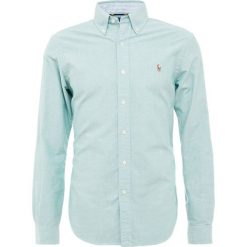 Polo Ralph Lauren OXFORD SLIM FIT Koszula hunter gree. Zielone koszule męskie slim Polo Ralph Lauren, m, bez wzorów, z bawełny, polo, bez rękawów. Za 419,00 zł.